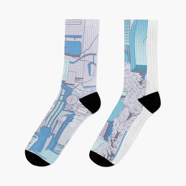 Item preview, Anime Aesthetic Blue Street designed and sold by Avani01.