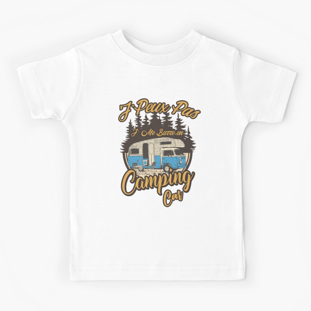 Je Peux Pas Jme Barre En Camping-Car Cadeau Campeur T-Shirt 