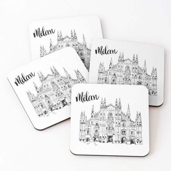Item preview, Duomo cathedral in Milan, Italy. Hand drawn sketch designed and sold by deepakrode7.