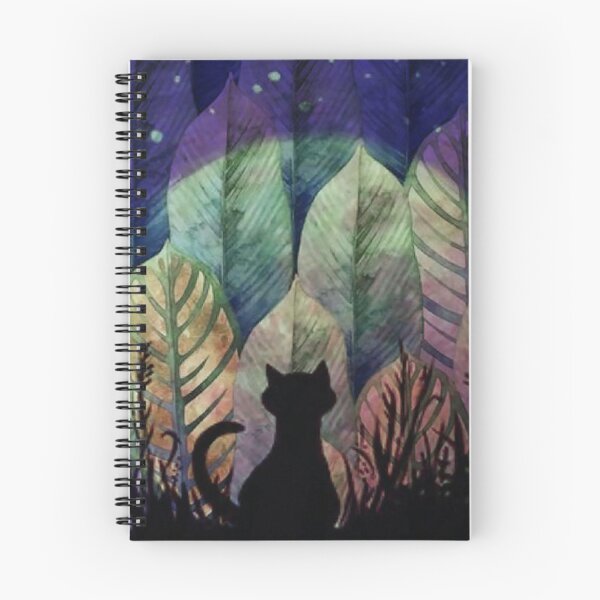 Item preview, cat and moon designed and sold by Hebrewshirts.
