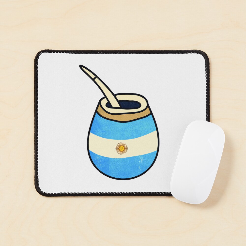 Yerba Mate Argentina flag Sticker for Sale by MrFunkhouser