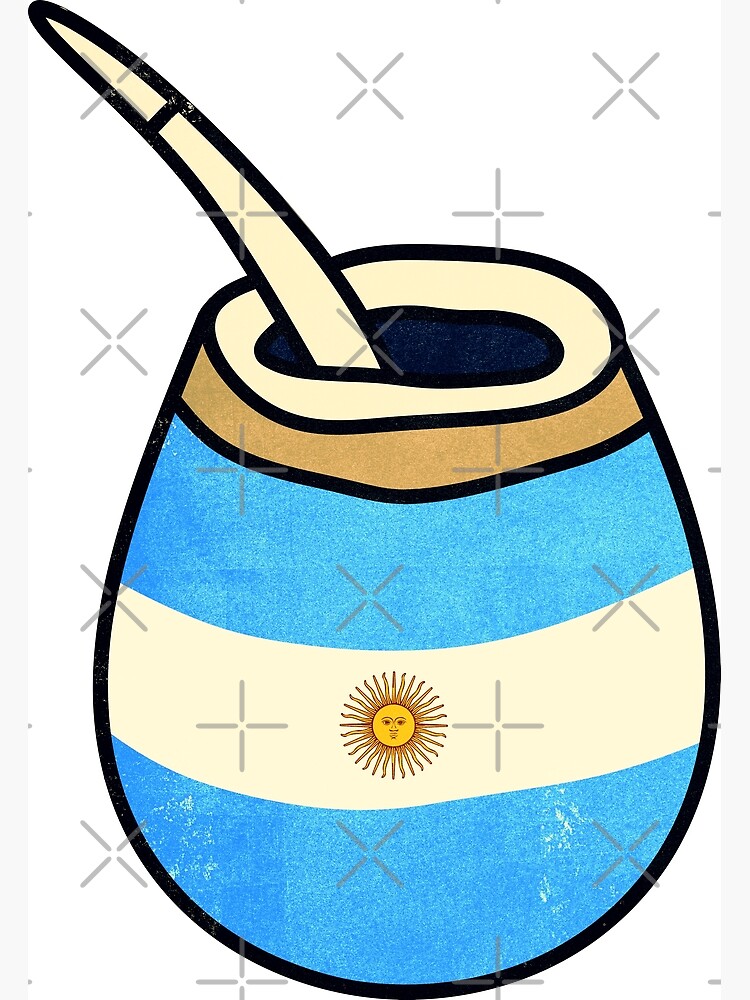 Yerba Mate Argentina flag Photographic Print for Sale by MrFunkhouser