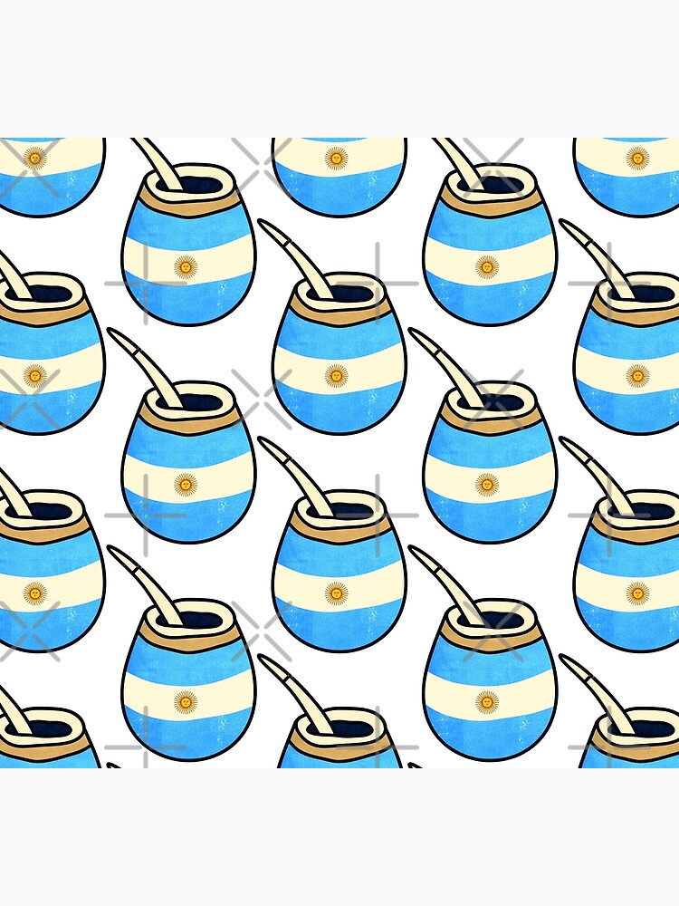 Yerba Mate Argentina flag Photographic Print for Sale by MrFunkhouser