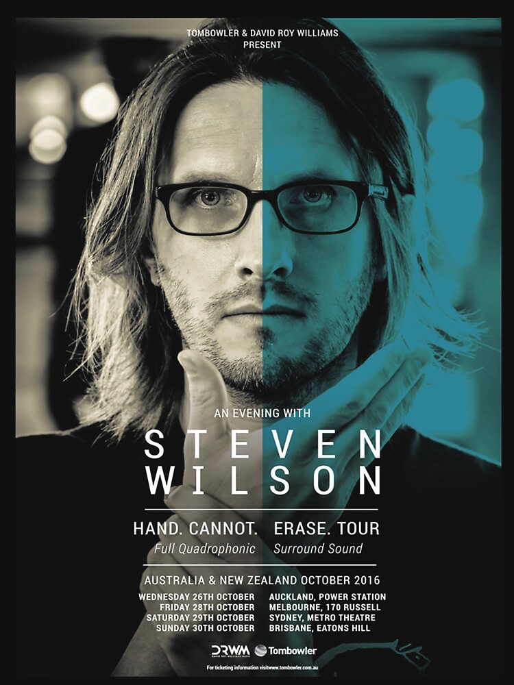 "STEVEN WILSON TOUR " Tshirt for Sale by LesleeSmiley11 Redbubble