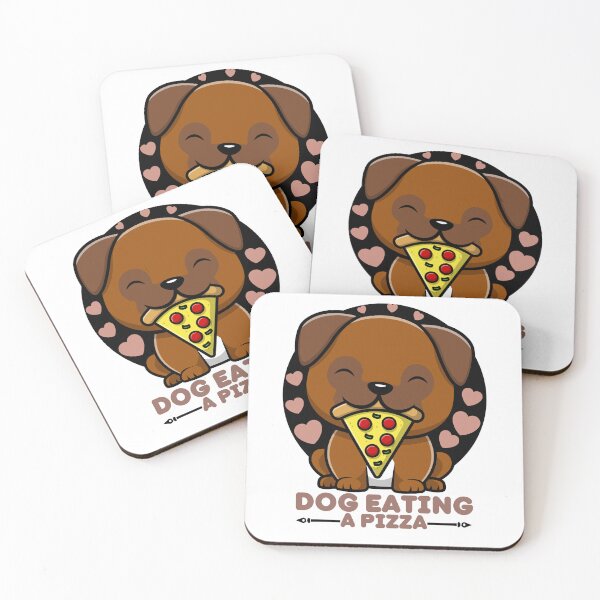 Item preview, Dog Eating A Pizza designed and sold by CollectionOS.