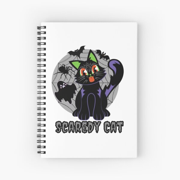 Scaredy cats | Spiral Notebook