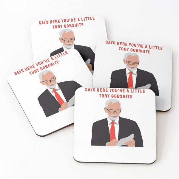 Item preview, Jeremy Corbyn Tory Gobshite   designed and sold by ArtfulRetro.
