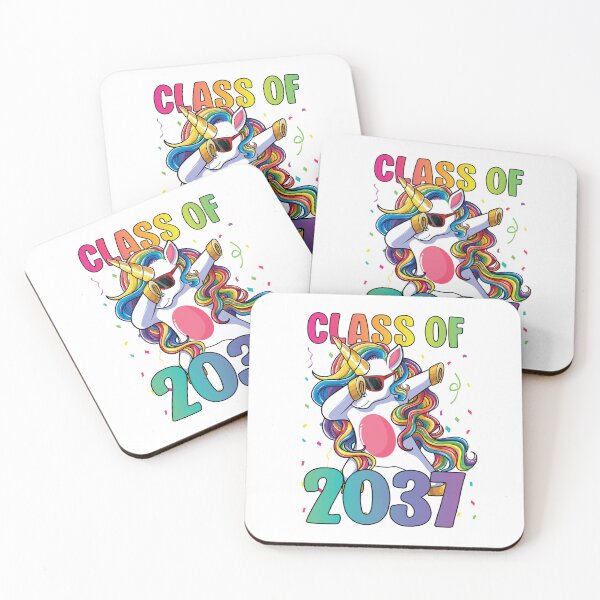 Item preview, Class of 2037 Outfit Girls Dabbing Unicorn Grow With Me designed and sold by mejeoshop.
