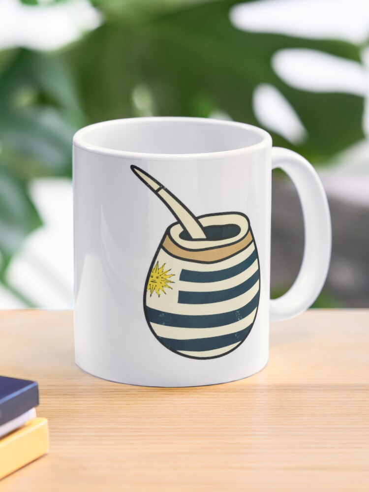 Yerba Mate Uruguayan flag Coffee Mug for Sale by MrFunkhouser