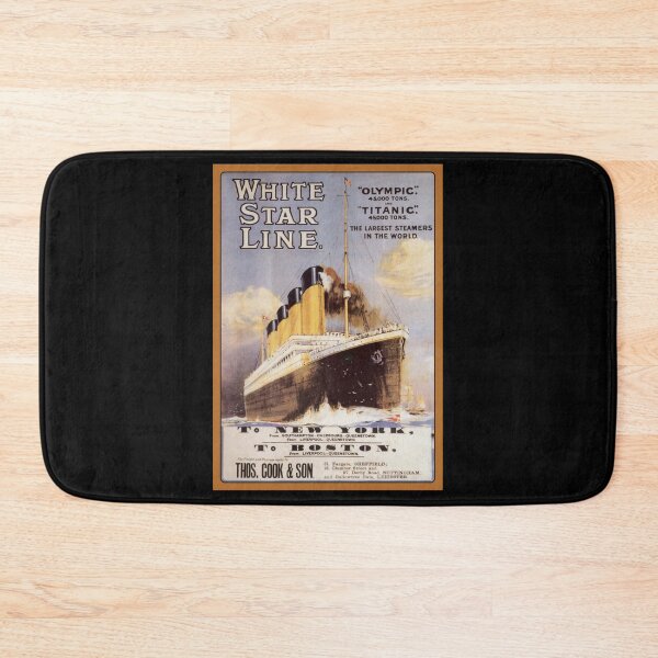 Item preview, White Star Line - Titanic poster designed and sold by moviemaniacs.