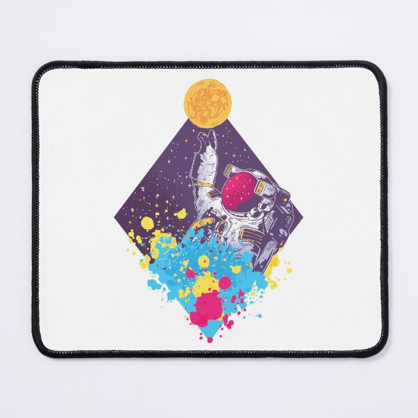 Item preview, Abstract astronaut design with splashes of color designed and sold by Rob-Son.