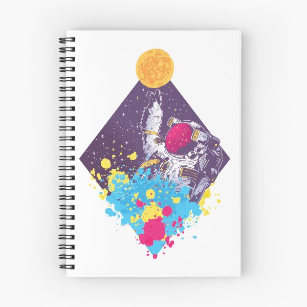 Item preview, Abstract astronaut design with splashes of color designed and sold by Rob-Son.