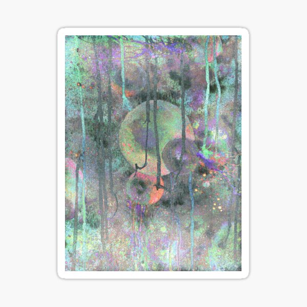 Nebular Spheres Sticker