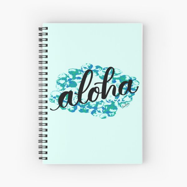 Tropical Aloha Lei Spiral Notebook