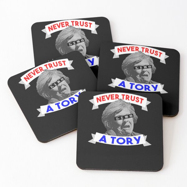 Item preview, Never Trust a Tory    designed and sold by ArtfulRetro.