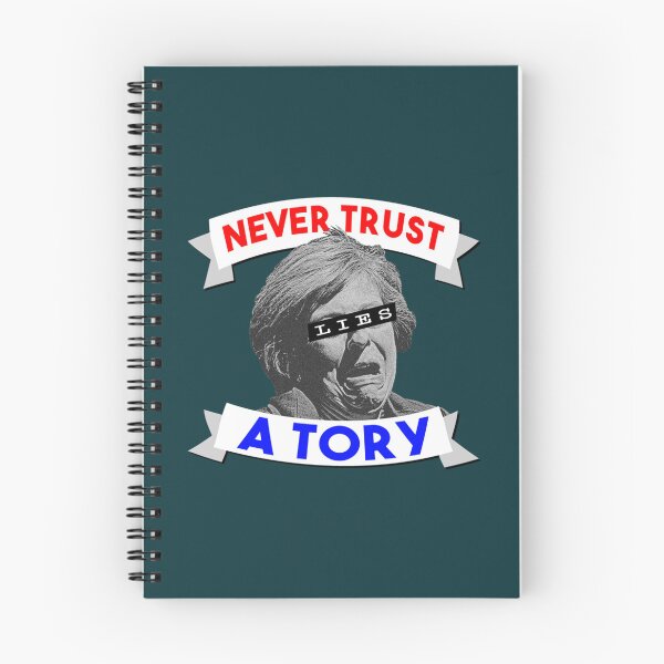 Item preview, Never Trust a Tory    designed and sold by ArtfulRetro.