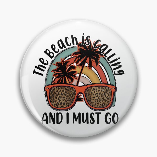 Item preview, The Beach is calling and I Must Go designed and sold by Unaiza Khalid.