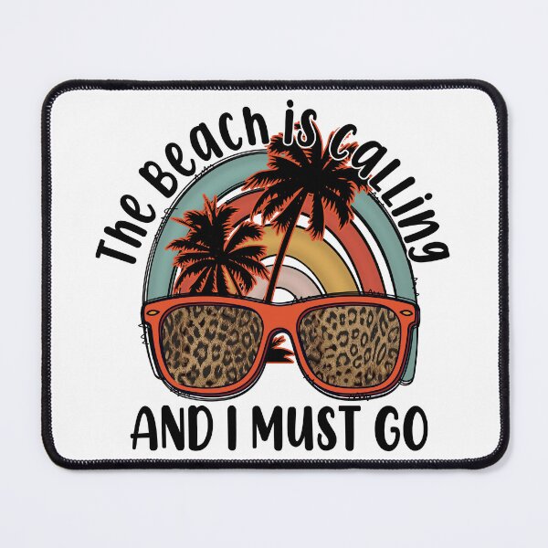 Item preview, The Beach is calling and I Must Go designed and sold by Unaiza Khalid.