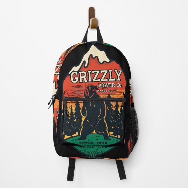 Item preview, Grizzly Power Camping | camp life | Trailer Life | Kayak | Color Vintage adventure designed and sold by The Patootoos.
