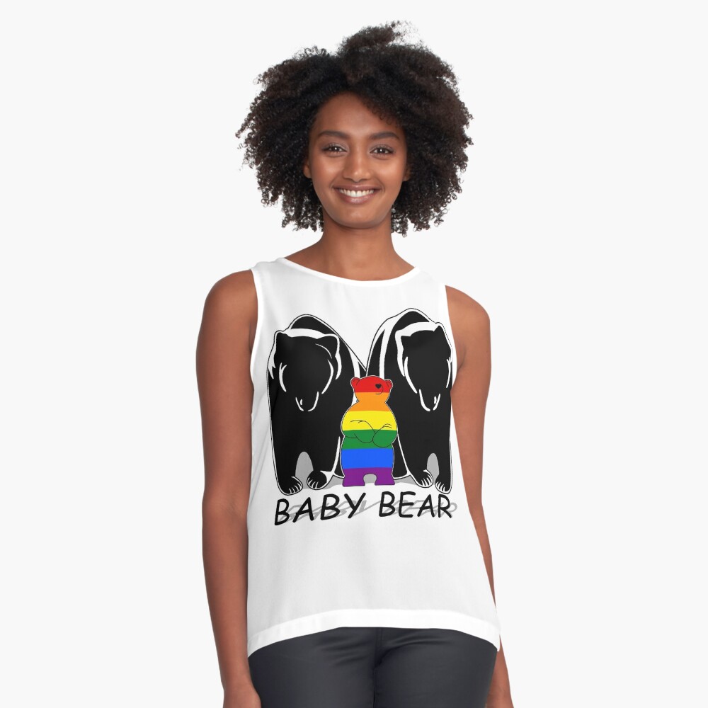 Gay Pride Baby Bear 1 Mama 1 Papa