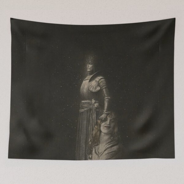 Item preview, Archangel with tiger - Fernand Khnopff Angel Un Ange designed and sold by Vintage Designs +.