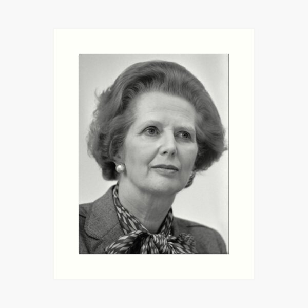 Item preview, Prime Minister Margaret Thatcher Iron Lady       designed and sold by ArtfulRetro.