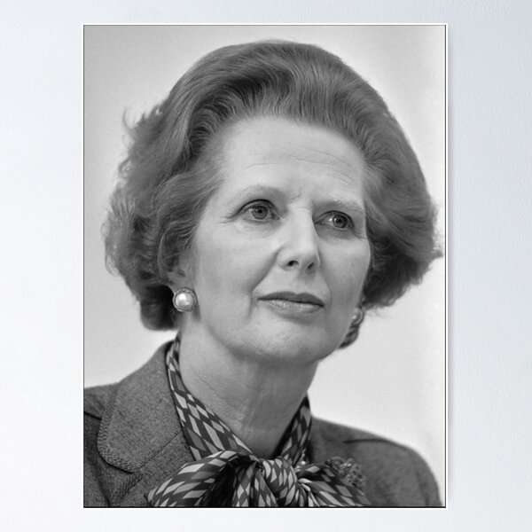 Item preview, Prime Minister Margaret Thatcher Iron Lady       designed and sold by ArtfulRetro.
