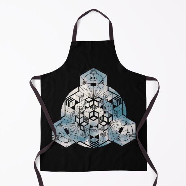 Item preview, Clouds 180° Cube Mandala designed and sold by createVisions.