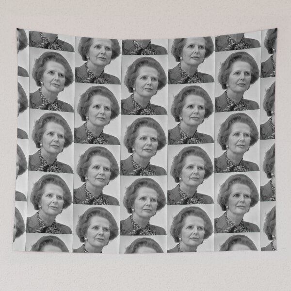 Item preview, Prime Minister Margaret Thatcher Iron Lady       designed and sold by ArtfulRetro.