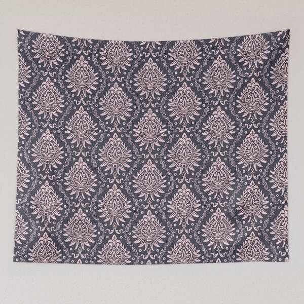 Item preview, Damask Pink Dot designed and sold by Colourfultree INDIA.