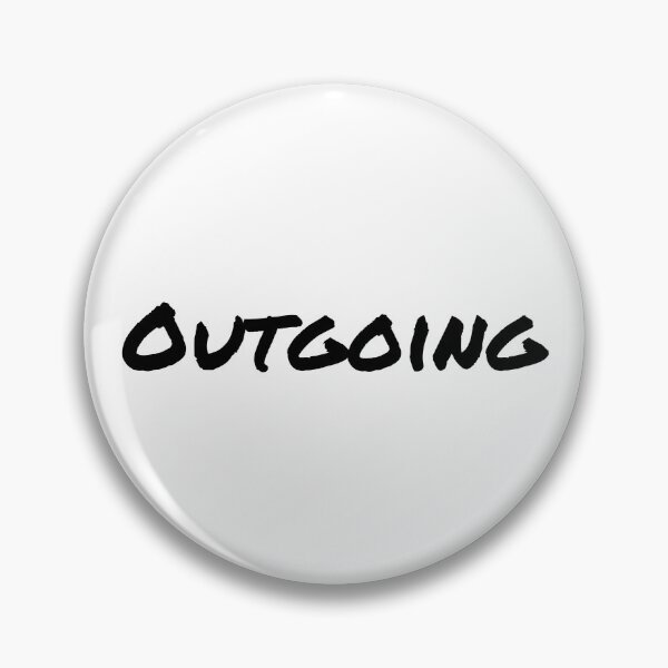 Item preview, I am outgoing emotion and mood - mental health designed and sold by Therapy by Sen.