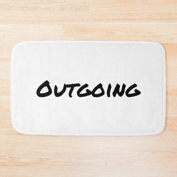 Item preview, I am outgoing emotion and mood - mental health designed and sold by Therapy by Sen.