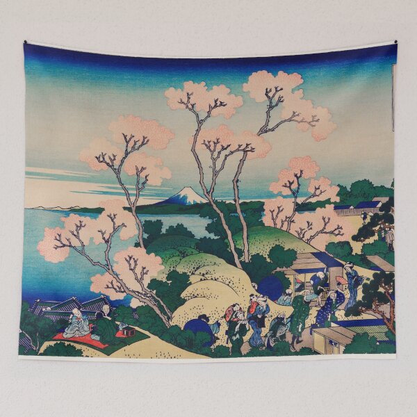 Item preview, Goten-Yama Hill,Katsushika Hokusai (1760-1849) a traditional Japanese Ukyio-e style designed and sold by Adbor-Tb.