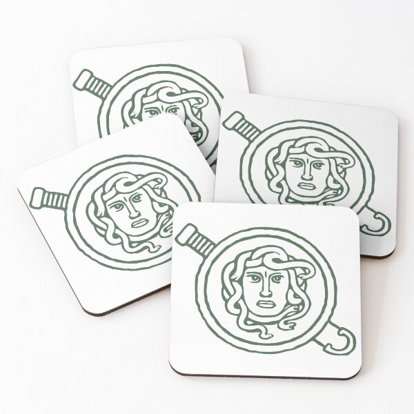 Item preview, Ilustración de Medusa en verde designed and sold by artofthenorth.