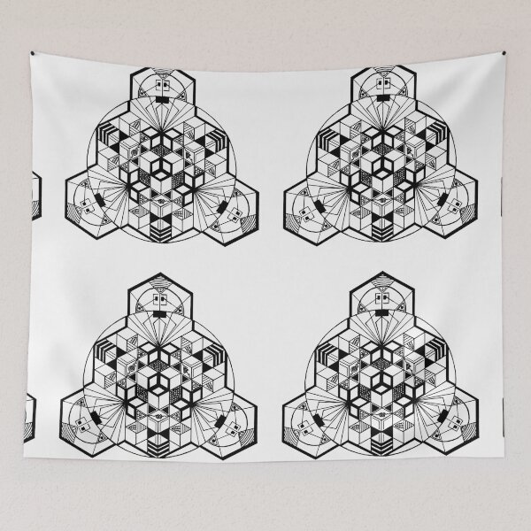 Item preview, 180° Cube Mandala designed and sold by createVisions.