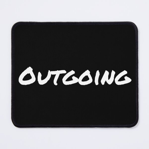 Item preview, I am outgoing emotion and mood - mental health designed and sold by Therapy by Sen.
