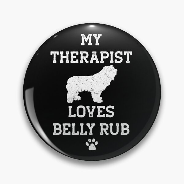 Item preview, My Therapist is My Polish Lowland Sheepdog designed and sold by rafaeltto.
