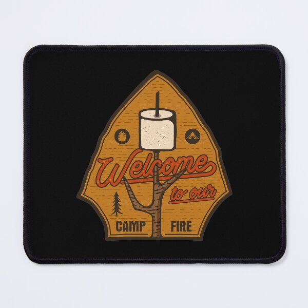 Item preview, Welcome To Our Campfire - Invitation Gift to your campsite - Camp Ground Outdoors Summer Hiking Lakehouse Life Vacation designed and sold by The Patootoos.