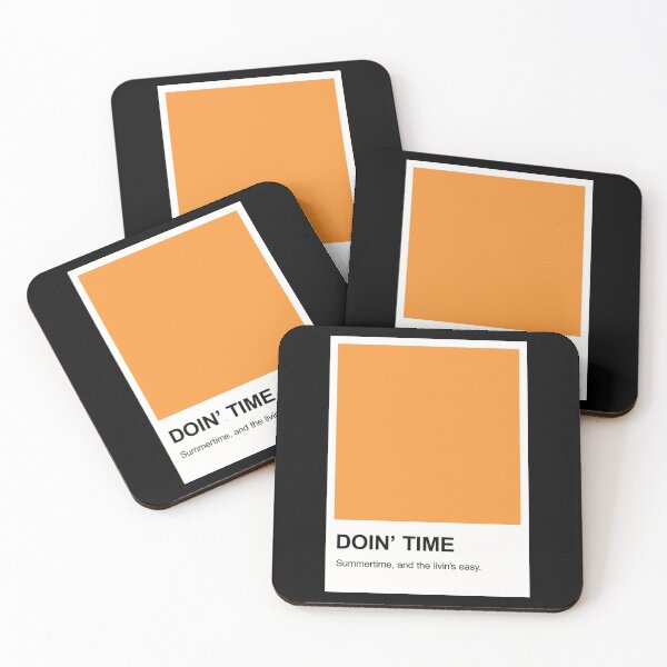 Item preview, Doin&x27; Time Pantone Swatch Poster designed and sold by cuvavirtuex.