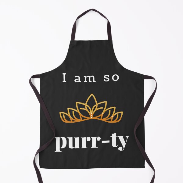 Item preview, I am so purrty - Cat Puns designed and sold by ZeeshanDesignz.
