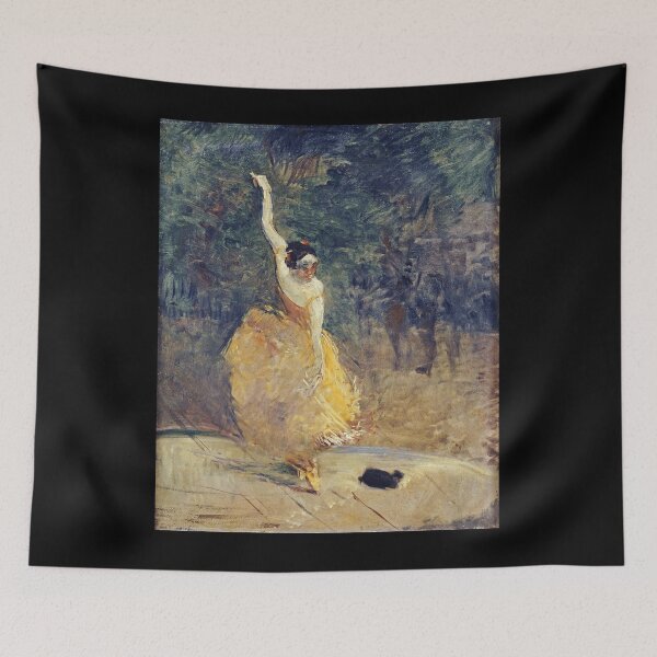 Item preview, Henri De Toulouse - Lautrec - The Spanish Dancer Poster designed and sold by finikatkey.