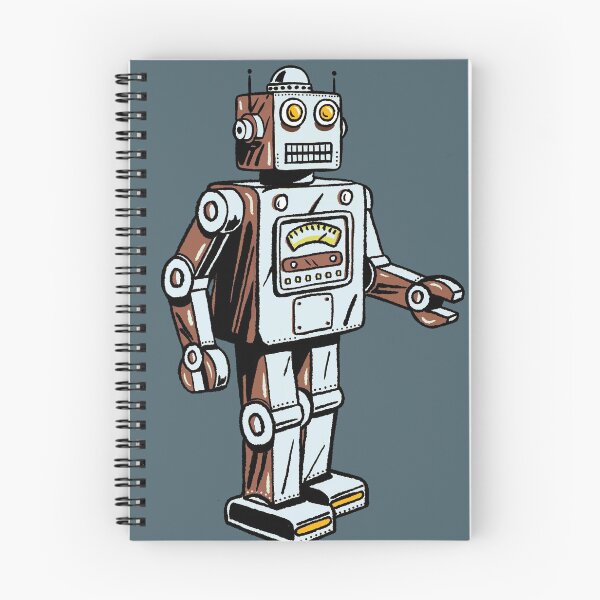 Item preview, Retro Toy Robot designed and sold by BunnyThePainter.