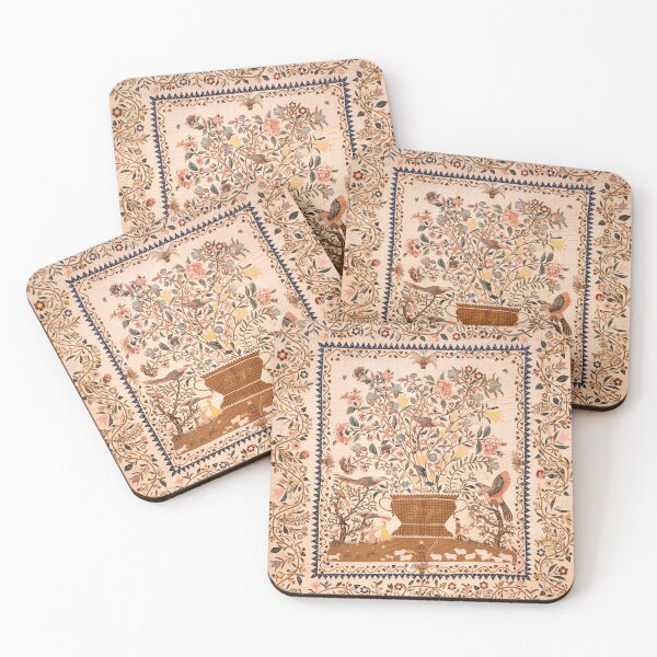 Item preview, Phebe Warner Coverlet (1803) Sarah Furman Warner Williams designed and sold by unsung.art [].