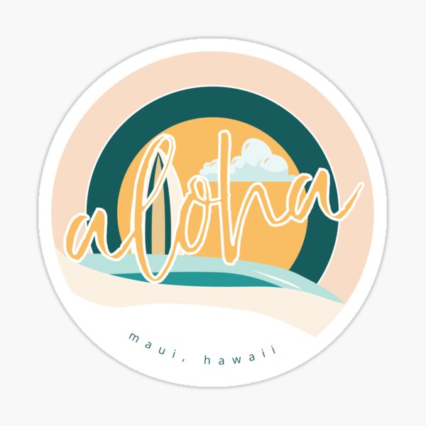 Item preview, Aloha from Maui designed and sold by nitrgn.