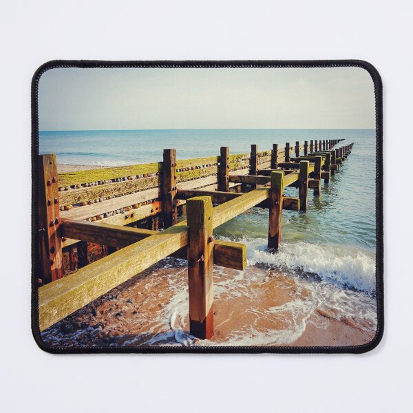 Item preview, Happisburgh  Beach Groynes  designed and sold by ScenicViewPics.