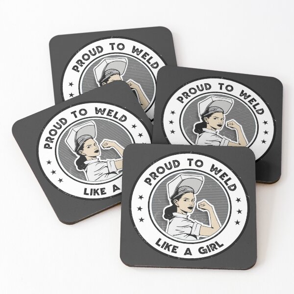 Item preview, Proud to Weld like a Girl - Welder saying quote designed and sold by fiskooriginal.