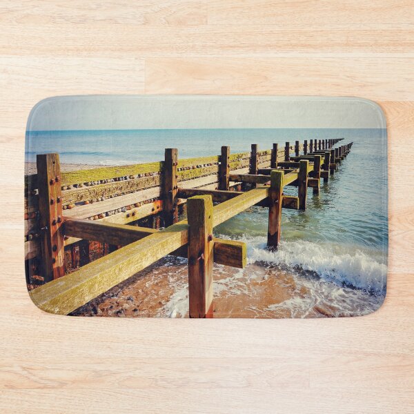 Item preview, Happisburgh  Beach Groynes  designed and sold by ScenicViewPics.
