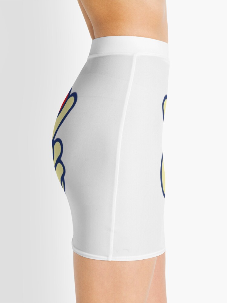 Alternate view of Peace Out Dude Mini Skirt