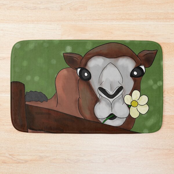 Item preview, Camel and flower designed and sold by Antiope33.