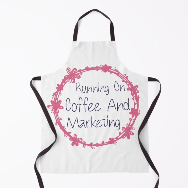 Item preview, Running On Coffee And Marketing Funny Marketing Dad designed and sold by medbdj.